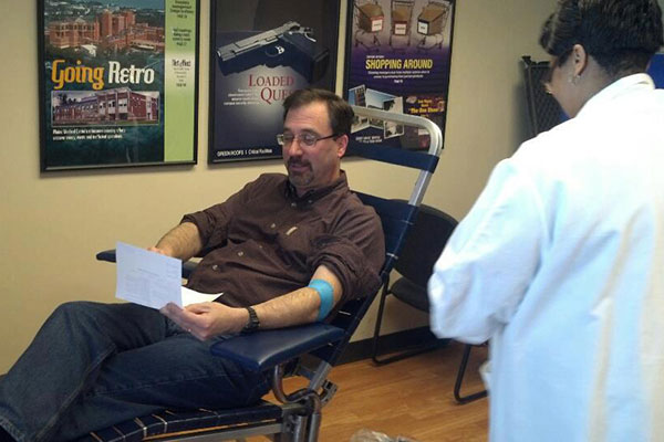 Trade Press blood drive