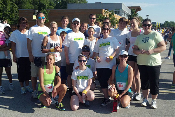 Trade Press employees at the 2012 Lombardi Walk